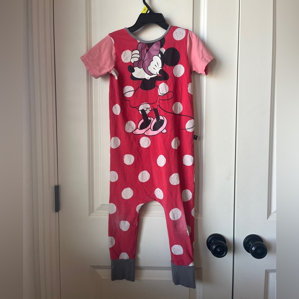 Pink Minnie Mouse Polka Dot Kids Rags to Ratches